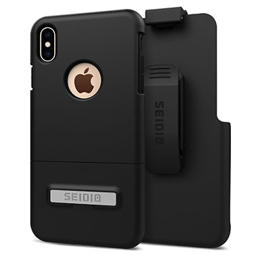 Surface Combo with Kickstand for Apple iPhone Xs Max (Black /Black)